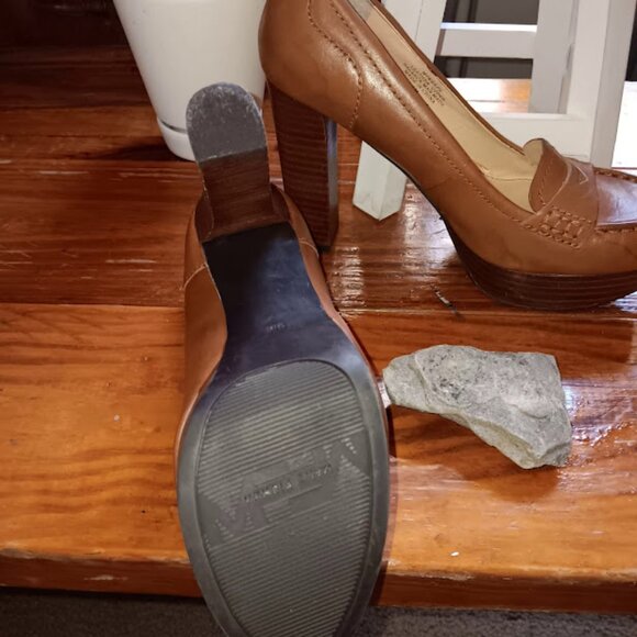 Marc Fisher Platform Heel Loafer - Picture 3 of 4